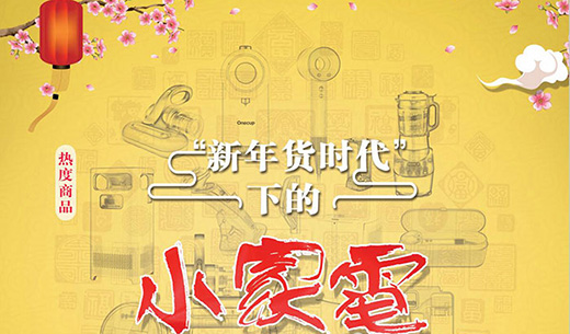 热度商品盘点：“新年货时代”下的小家电