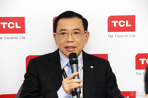 TCL李东生：全球显示产业链未来将是中韩之争