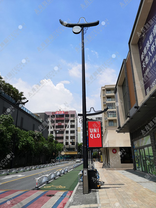 LED灯杆屏+路灯形成了新的产业渠道?