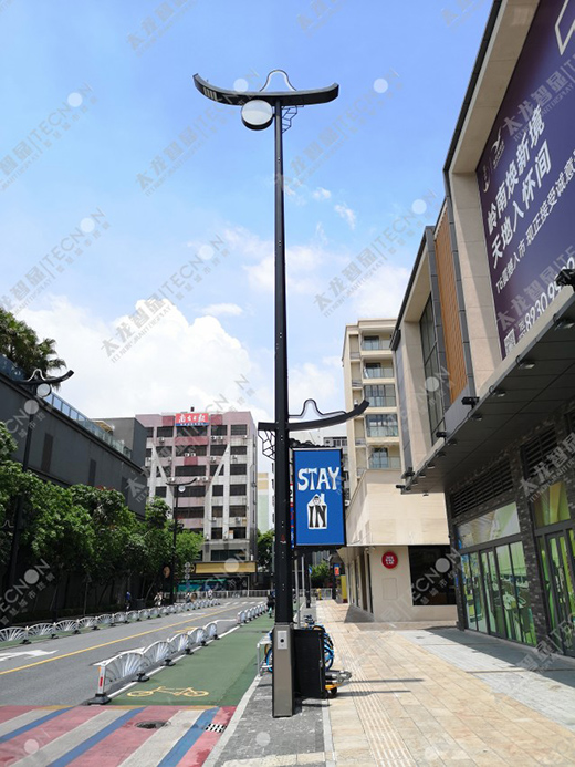 LED灯杆屏+路灯形成了新的渠道产业渠道?