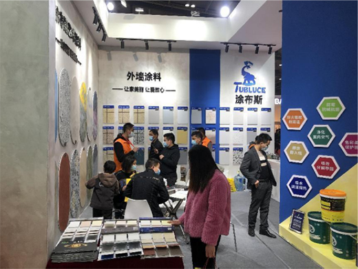 2022长沙建博会圆满落幕 涂布斯艺术涂料魅力尽显