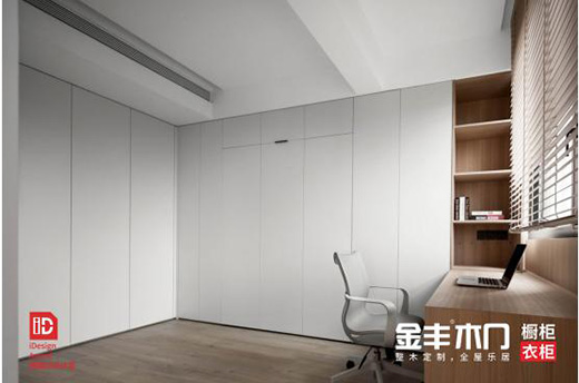实木门十大品牌金丰丨现代极简，用朴素的元素营造低调高级感