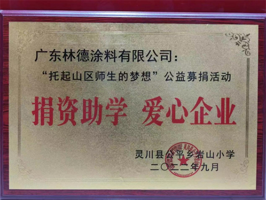 大爱无疆 同心筑梦——林德漆开展公益助学活动