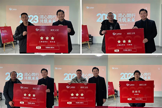 金鹏铝材2022蓟州库第四届窗匠之星表彰大会圆满结束!